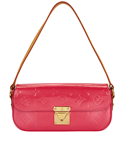 Louis Vuitton Vernis Mahibu Street Shoulder Bag, £350, Handbags, Pink, Leather, Front view